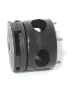 Set of connector & rail support for fenderbaskets