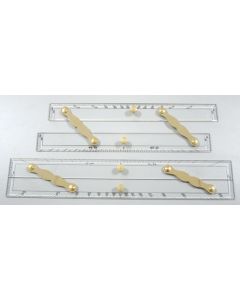 Parallel ruler L 12''