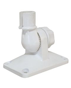 Four way antenna ratchet mount, single knob