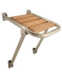 Platform, diam. 63/64''(25mm), 8-17/64 x 15-23/64''(210x390mm), Inox 316